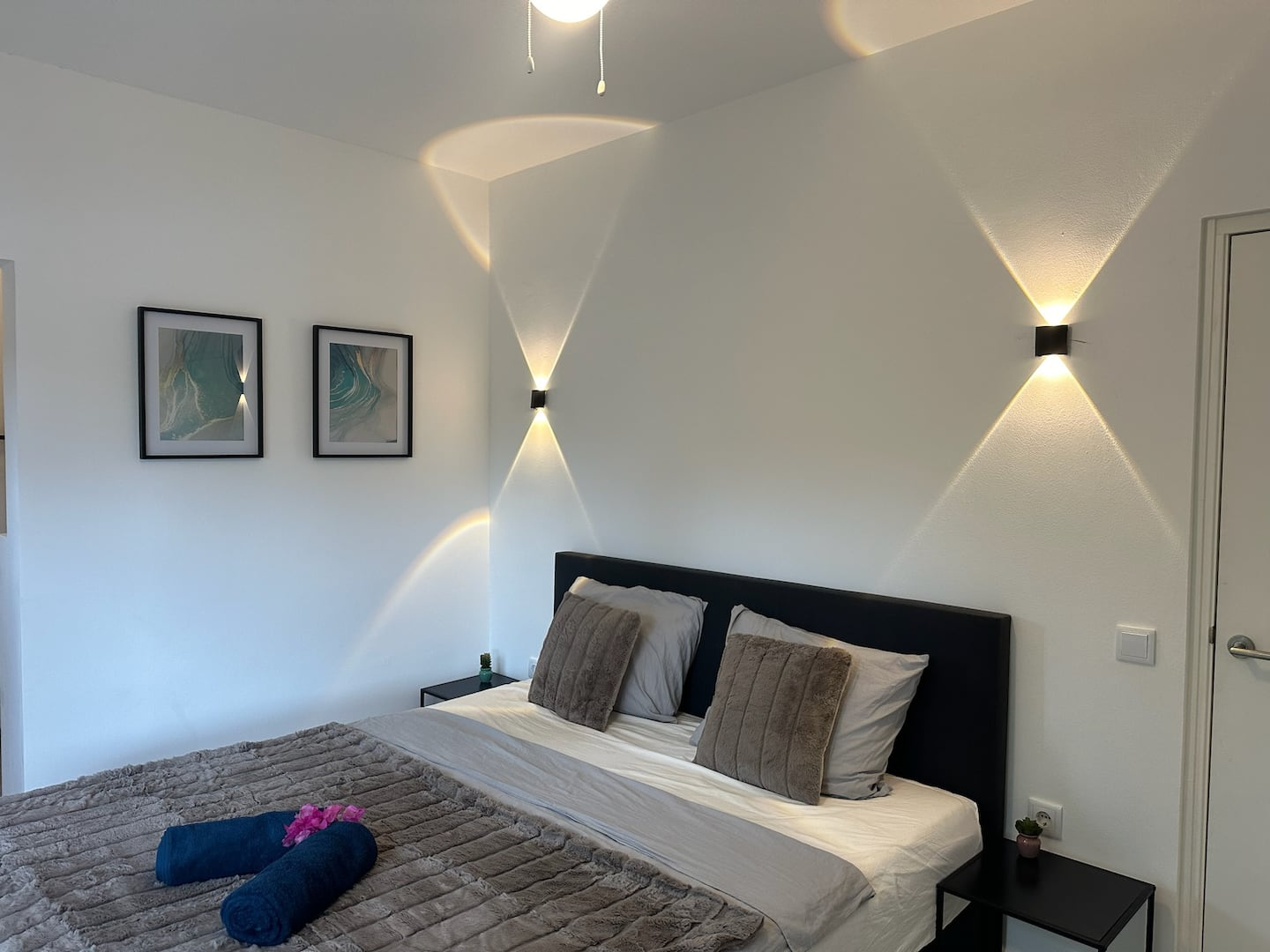 De slaapkamers